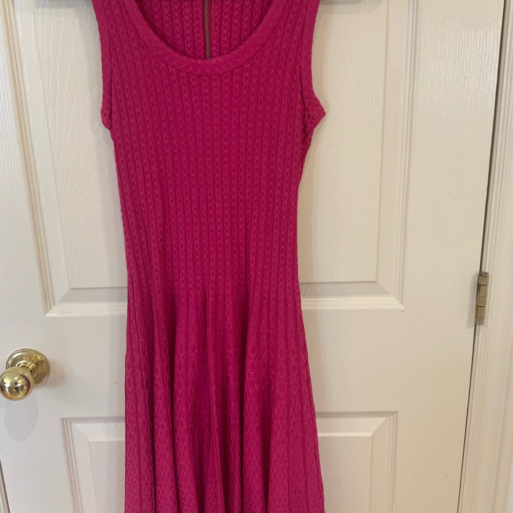 Pink Knit Dress
